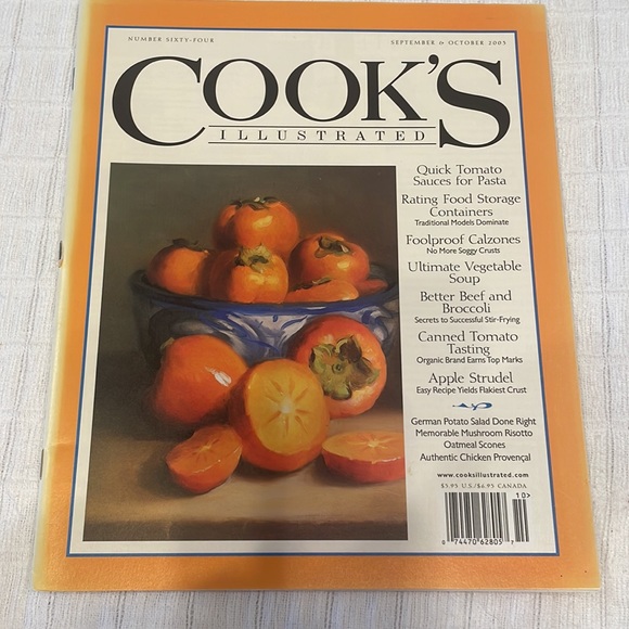 Cooks illustrated vintage 2003 & 2004 magazines bundle cooking baking recipe - Picture 6 of 16